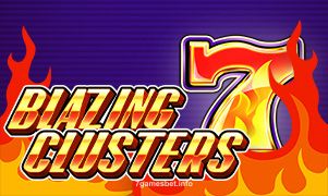Imagem do jogo Blazing Clusters do 7games